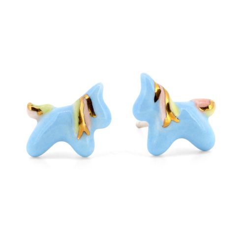 Women's Unicorn Stud Earrings...