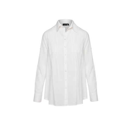 Women's White Cotton Shirt...