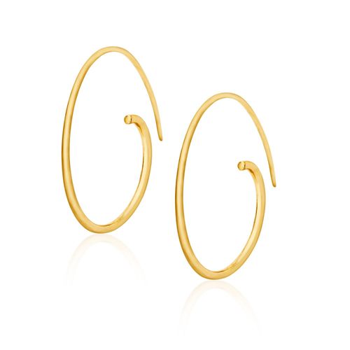 Women's Gold Loop Hoops...