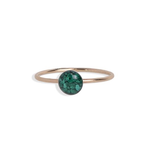 Women's Green Tiny Malachite...