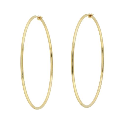 Women's 18K Yellow Gold Hoop...