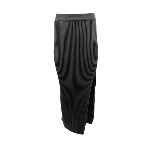 Women's Black Eos Ribbed Maxi...