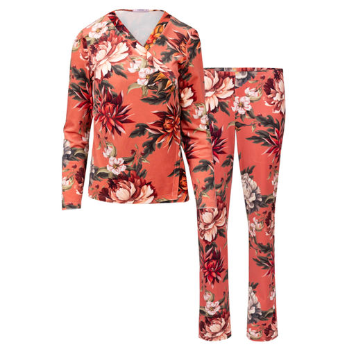 Women's Wrap Velour Pajama...