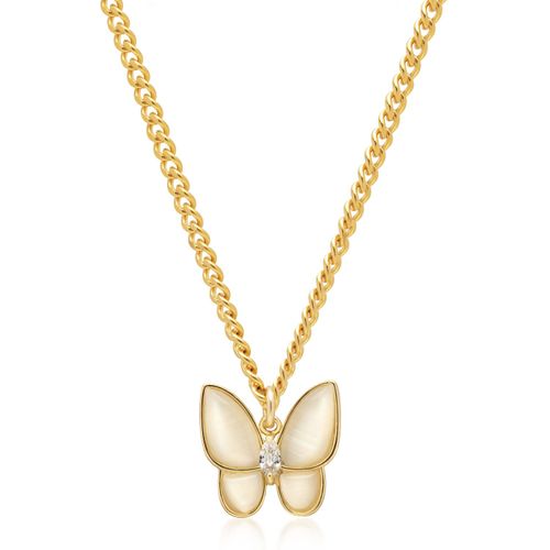 Gold Women's Necklace With...