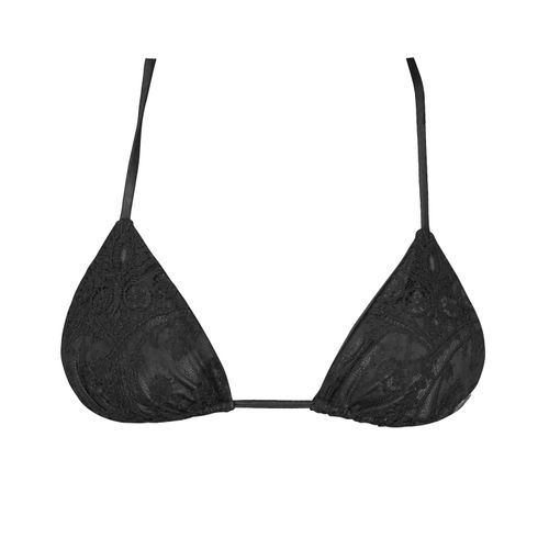 Women's Mallow Black Lace...