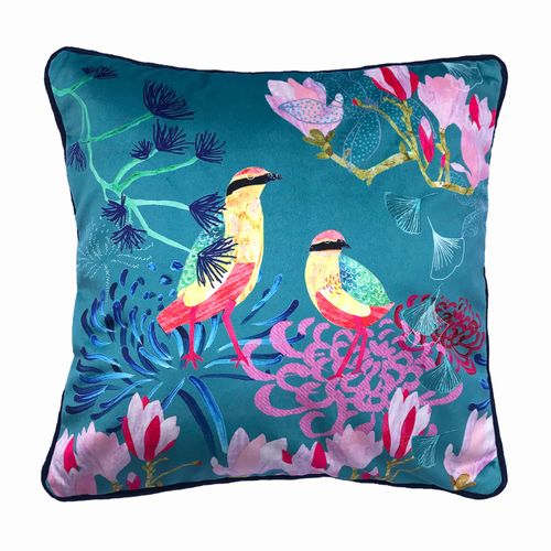 Songbird Velvet Cushion...