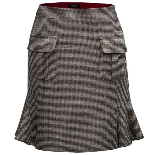 Women's Silver Short Skirt...