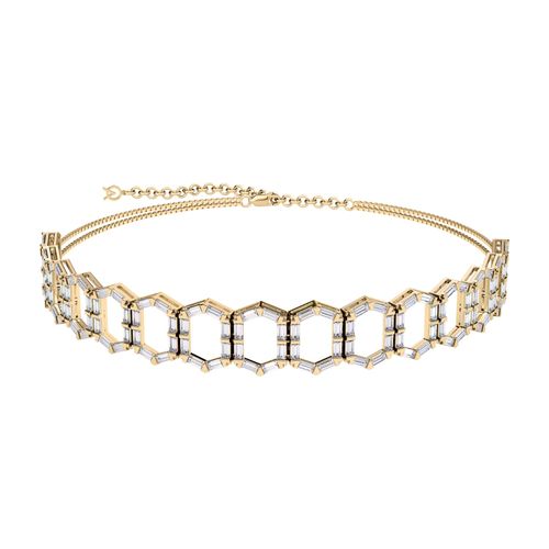 Women's Gold The Cleo Choker...