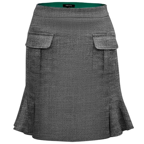 Women's Short Skirt With...