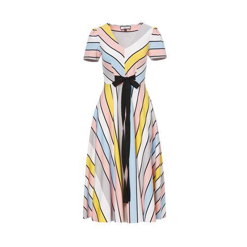 Women's Striped Viscose Dress...