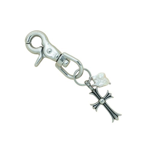 Silver Billie Pearl Cross...