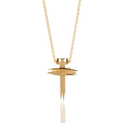 Women's Nail & Cross Gold...