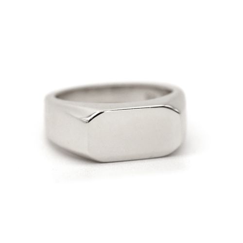 Sterling Silver Signet Ring...