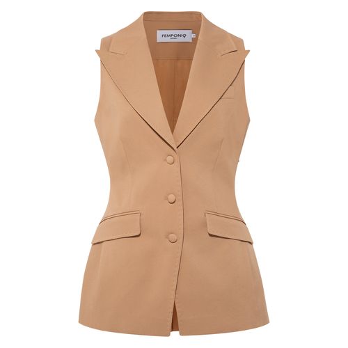 Women's Sleeveless Tailored...