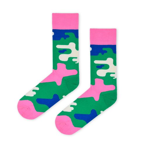 Men's Green & Pink Camo...