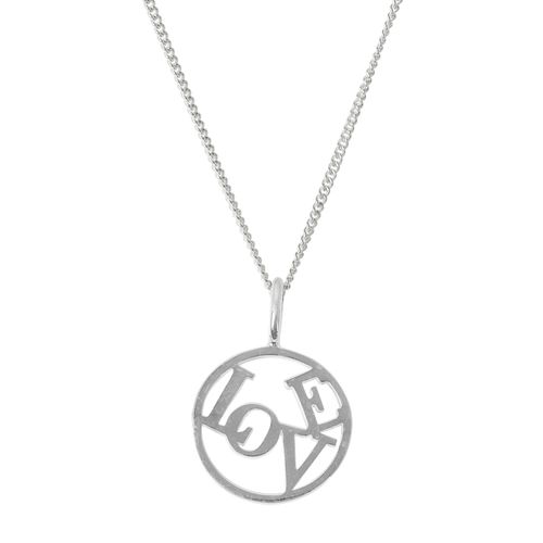 Men's Love Medallion & Chain...