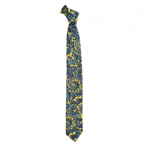 Men's Yellow / Orange Paisley...