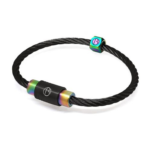 Men's Black Borealis Cable...