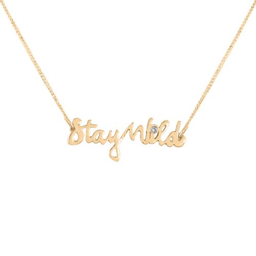 Women's Stay Wild Necklace...