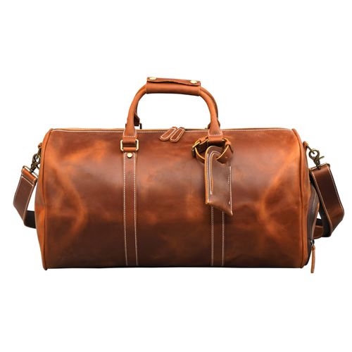 Men's Leather Over Night Bag...