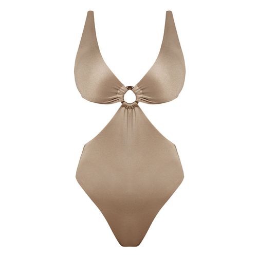 Women's Gold Toffee Cutout...