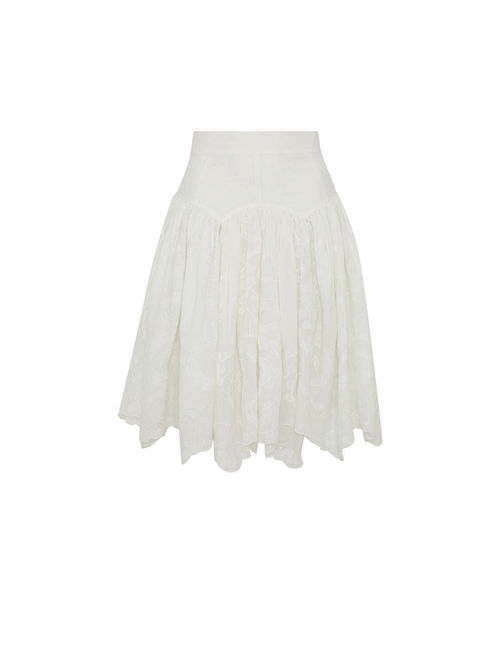 Women's White Wendy Skirt...