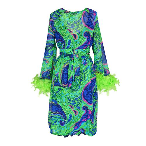 Women's Blue / Green Bambi...