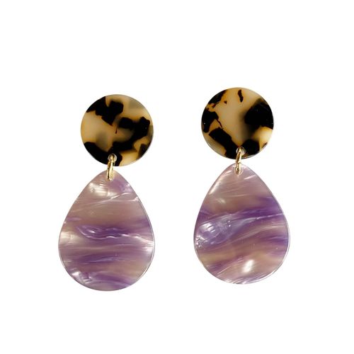 Women's Teardrop Earrings In...