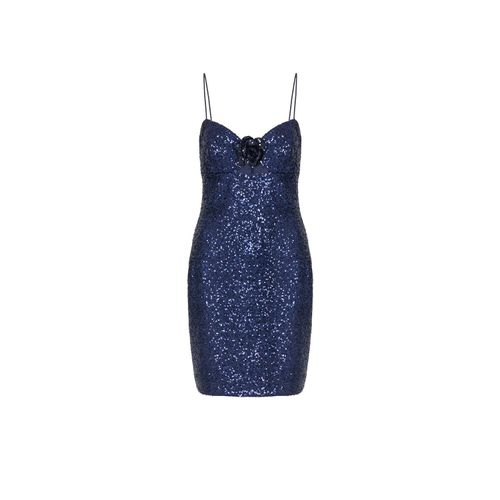 Women's Sequined Navy Blue...