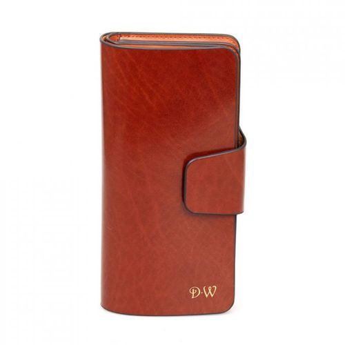 Men's Long Bifold Wallet With...