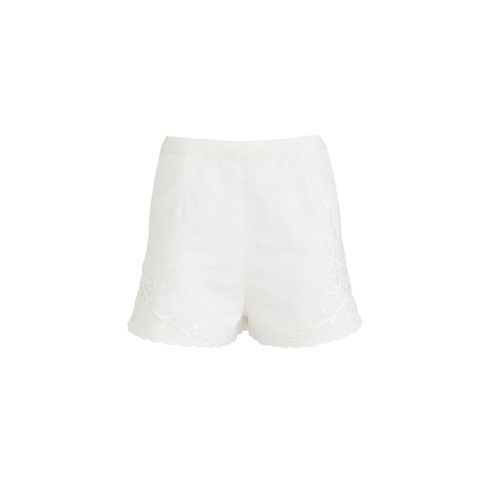 White Ada Shorts - Organic...