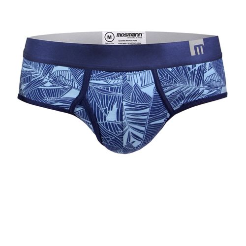 Blue Mens Bamboo Brief -...