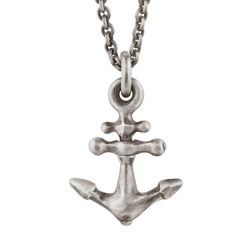 Men's Anchor Pendant In...