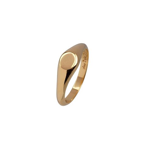 Women's Gold Mila Signet Ring...