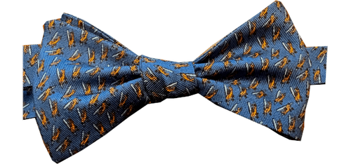 Men's Blue Wingman Bow Tie...