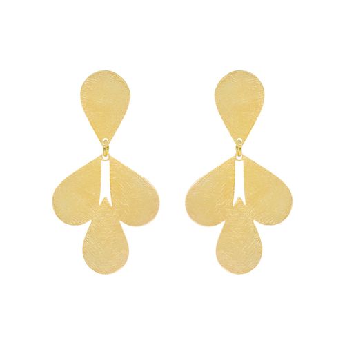 Women's Gold Bunzi Earrings...