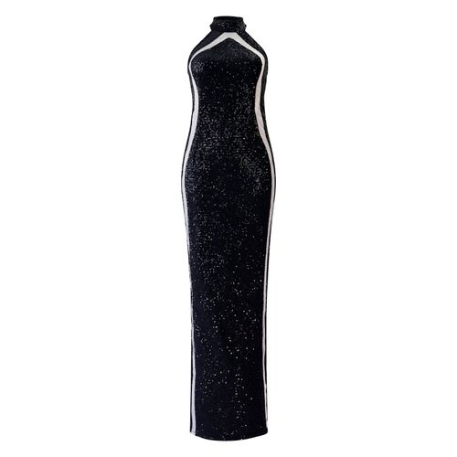 Lady Sequin Maxi Dress -...