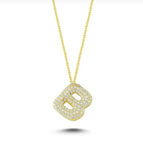 Women's Gold / Silver B Pave...