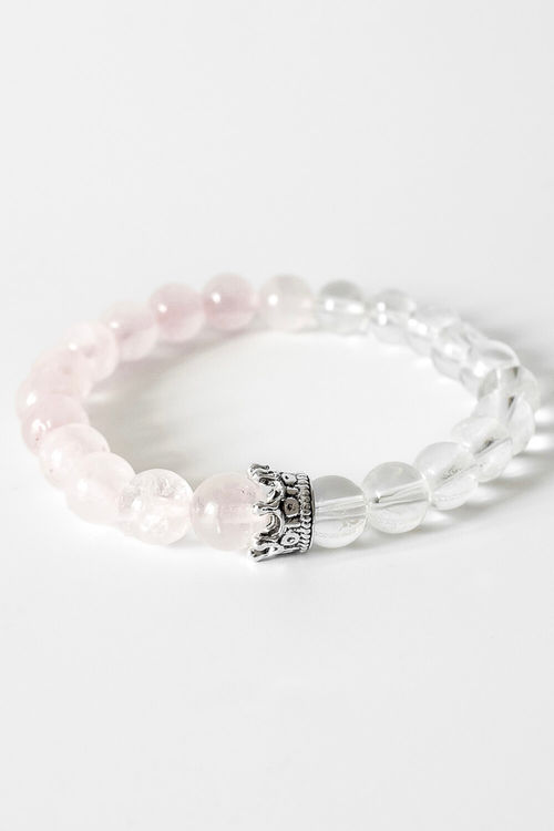 Rose and Crystal Quartz...