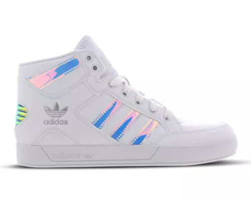 Médico Traducción eficiencia adidas Hard Court Silver Iridescent - Grade School Shoes | Compare | Brent  Cross