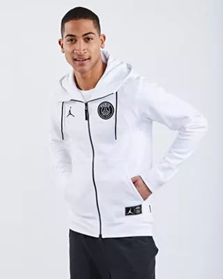 Jordan X PSG Wings Full Zip Men Hoodies Compare Brent Cross