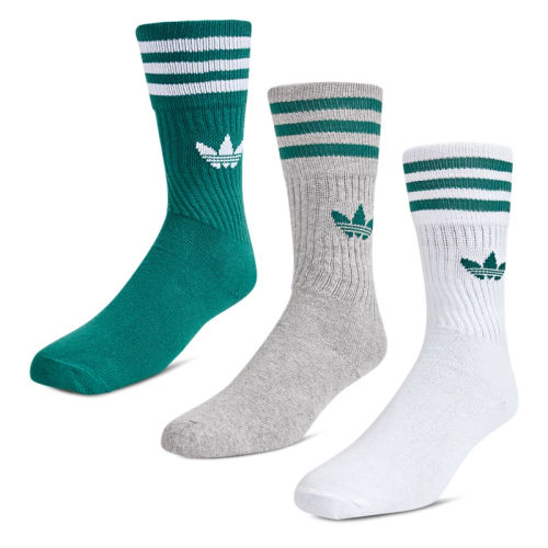 adidas 3Pk Trefoil Crew -...