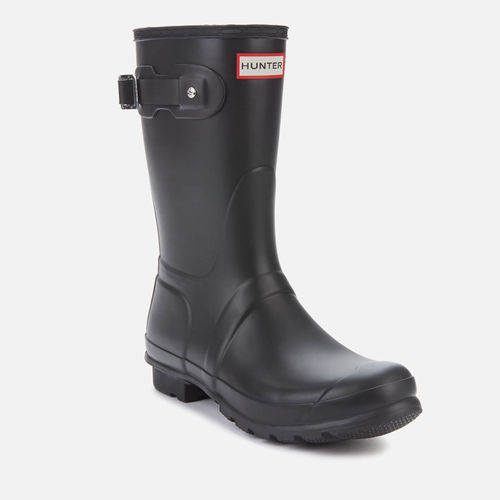 Hunter Women's Original Short Wellies - Black - 8