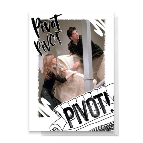 Friends PIVOT! Greetings Card...