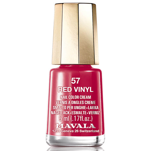 Mavala Red Vinyl Nail Polish...