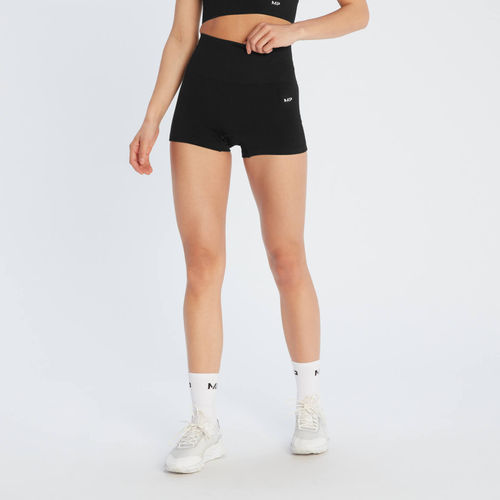 MP Women's Shape Seamless Booty Shorts - Black - XL, £8.99