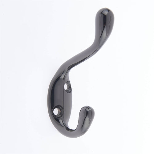 Basic Coat Hook - Black Nickel