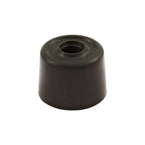 Door Stop - Black Rubber