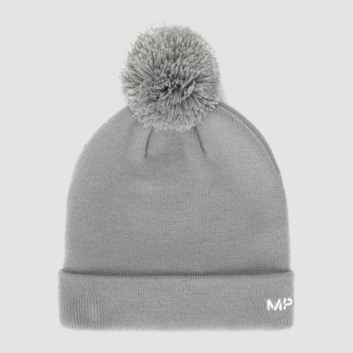 MP Bobble Hat - Storm/White