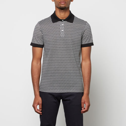 Ferragamo Men's Gancini Polo...